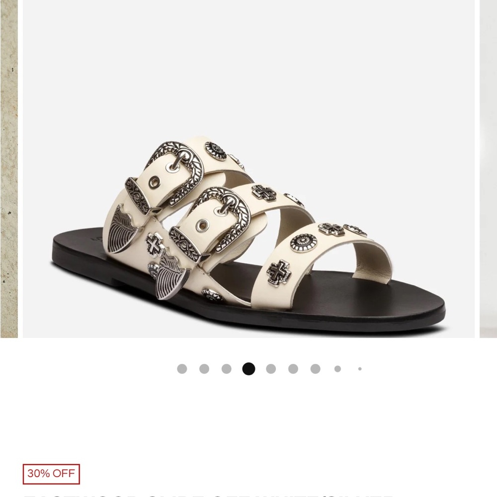Sol Sana Real Leather Sandals 40
